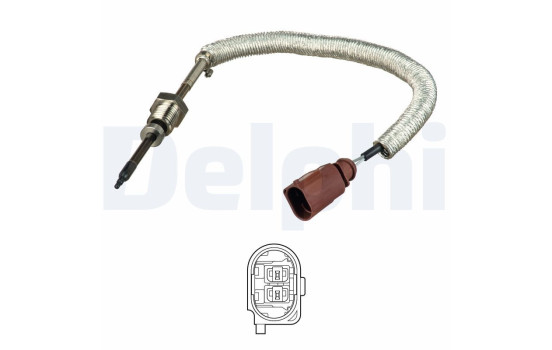 Sensor, exhaust gas temperature