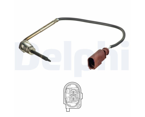 Sensor, exhaust gas temperature