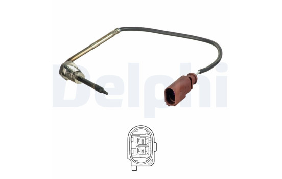 Sensor, exhaust gas temperature