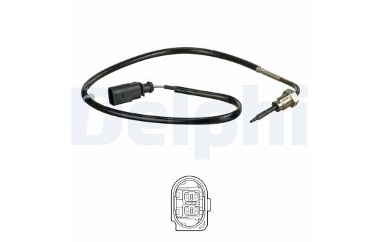 Sensor, exhaust gas temperature