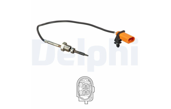 Sensor, exhaust gas temperature
