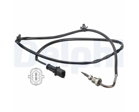 Sensor, exhaust gas temperature