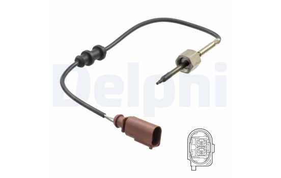 Sensor, exhaust gas temperature