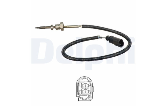 Sensor, exhaust gas temperature