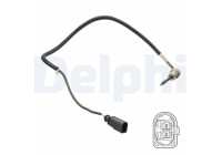 Sensor, exhaust gas temperature