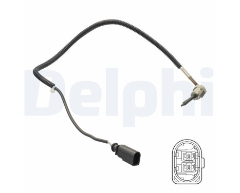 Sensor, exhaust gas temperature