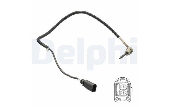 Sensor, exhaust gas temperature