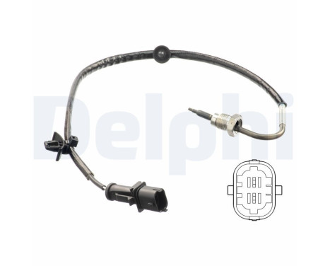 Sensor, exhaust gas temperature