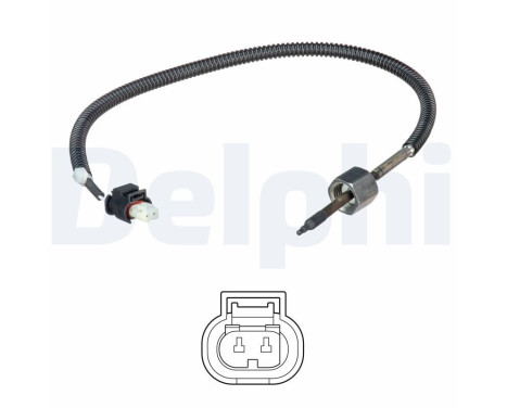 Sensor, exhaust gas temperature