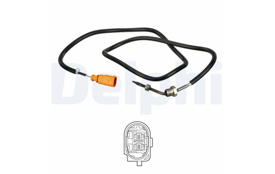 Sensor, exhaust gas temperature