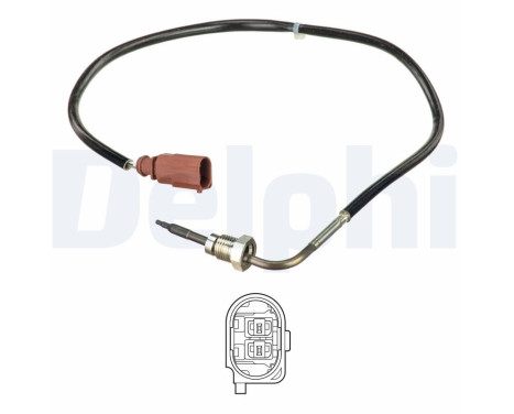 Sensor, exhaust gas temperature