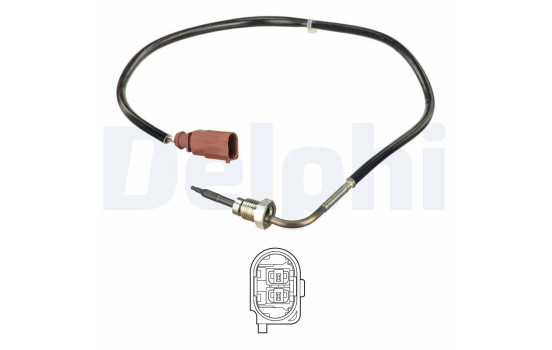 Sensor, exhaust gas temperature