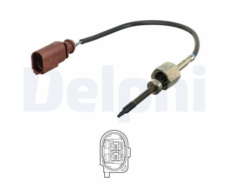 Sensor, exhaust gas temperature