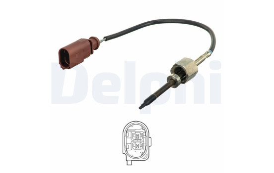 Sensor, exhaust gas temperature