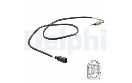 Sensor, exhaust gas temperature