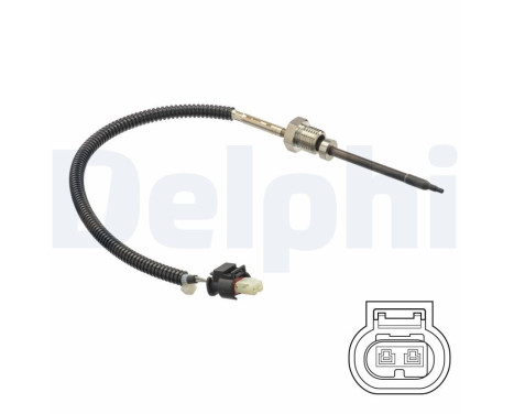 Sensor, exhaust gas temperature