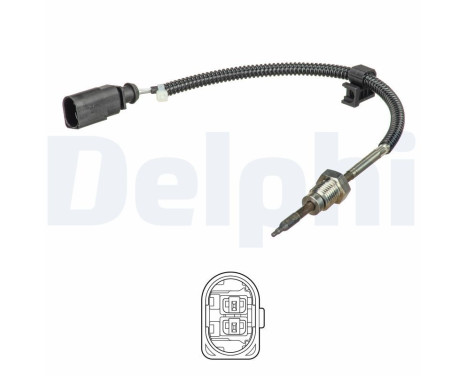 Sensor, exhaust gas temperature