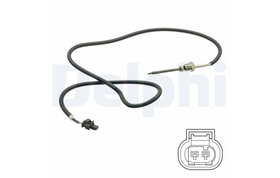 Sensor, exhaust gas temperature