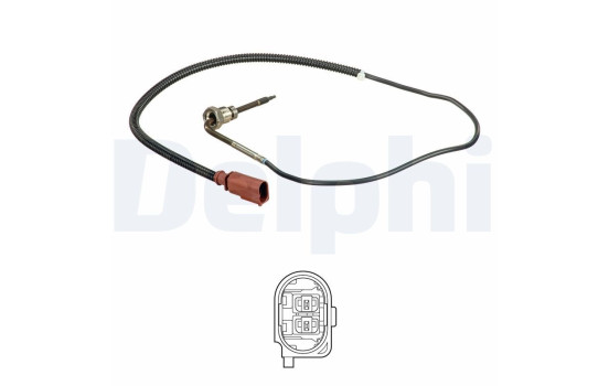 Sensor, exhaust gas temperature