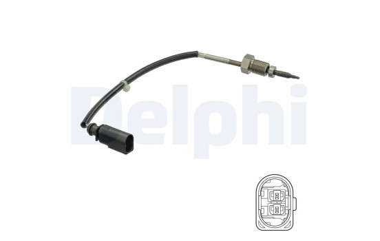 Sensor, exhaust gas temperature