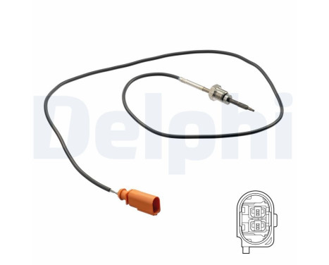 Sensor, exhaust gas temperature