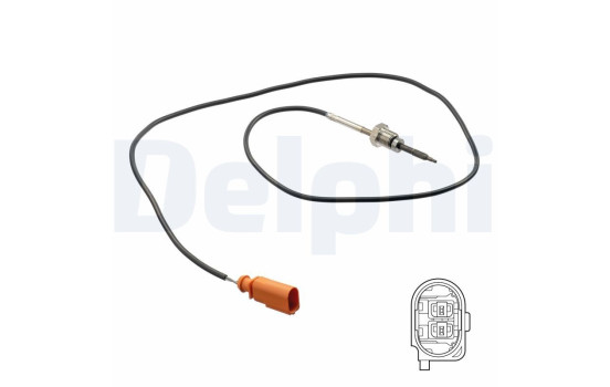 Sensor, exhaust gas temperature