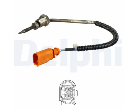 Sensor, exhaust gas temperature