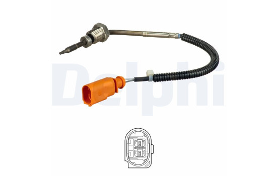 Sensor, exhaust gas temperature