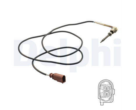 Sensor, exhaust gas temperature