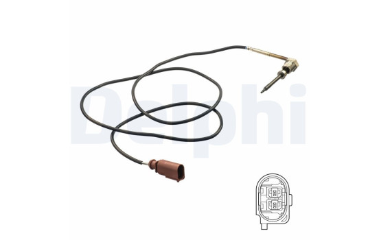 Sensor, exhaust gas temperature