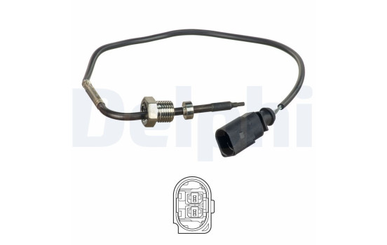 Sensor, exhaust gas temperature