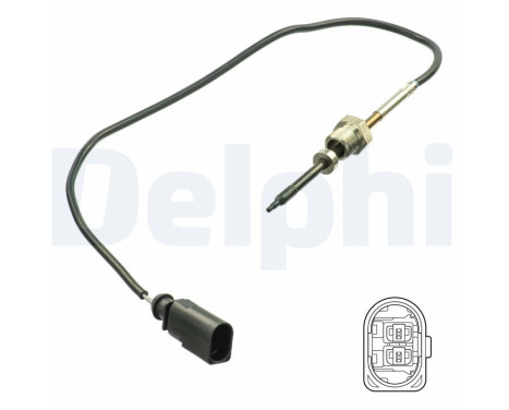 Sensor, exhaust gas temperature