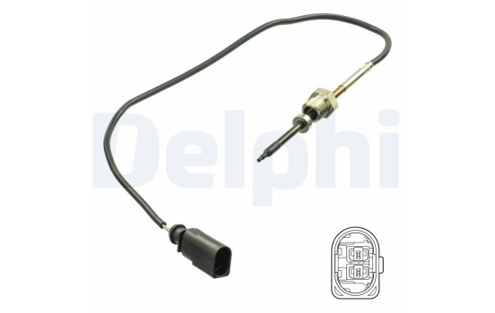 Sensor, exhaust gas temperature