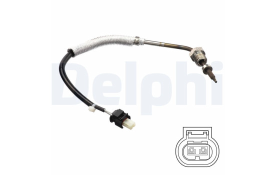 Sensor, exhaust gas temperature