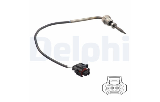 Sensor, exhaust gas temperature