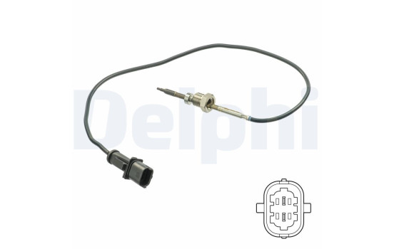 Sensor, exhaust gas temperature