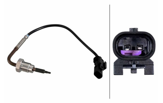 Sensor, exhaust gas temperature