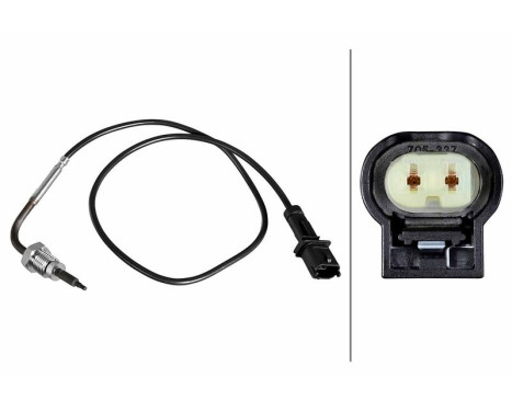 Sensor, exhaust gas temperature