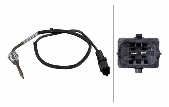 Sensor, exhaust gas temperature