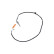 Sensor, exhaust gas temperature