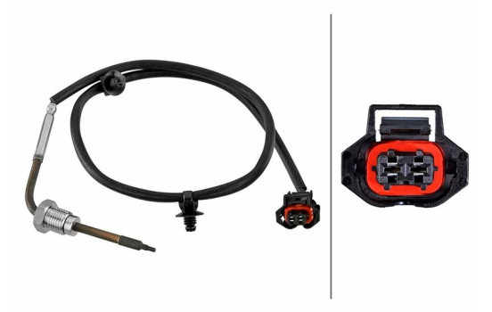 Sensor, exhaust gas temperature