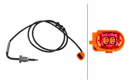 Sensor, exhaust gas temperature