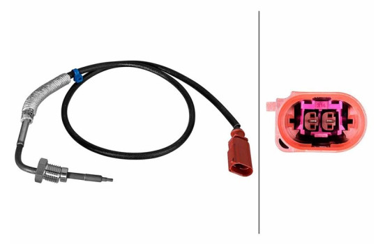 Sensor, exhaust gas temperature