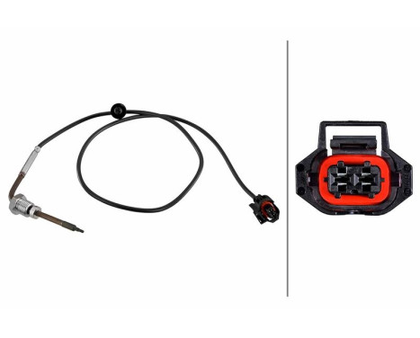 Sensor, exhaust gas temperature