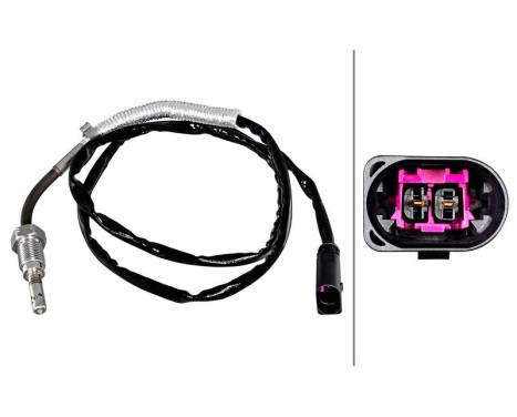 Sensor, exhaust gas temperature