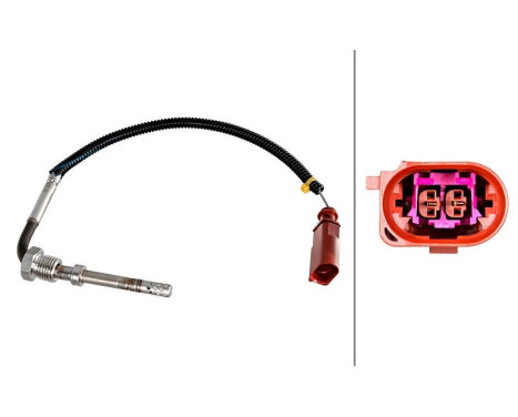 Sensor, exhaust gas temperature