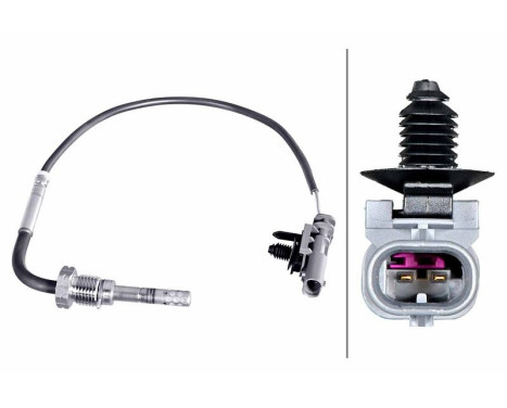 Sensor, exhaust gas temperature