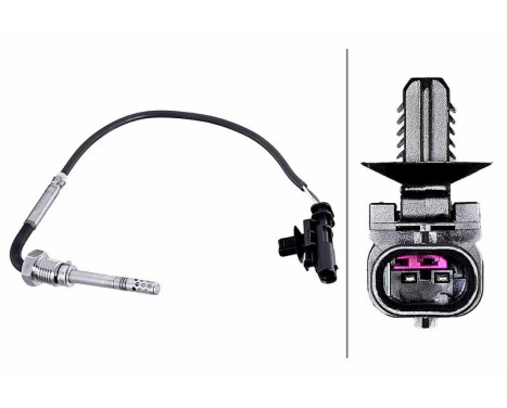 Sensor, exhaust gas temperature