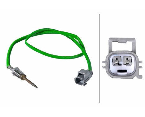 Sensor, exhaust gas temperature