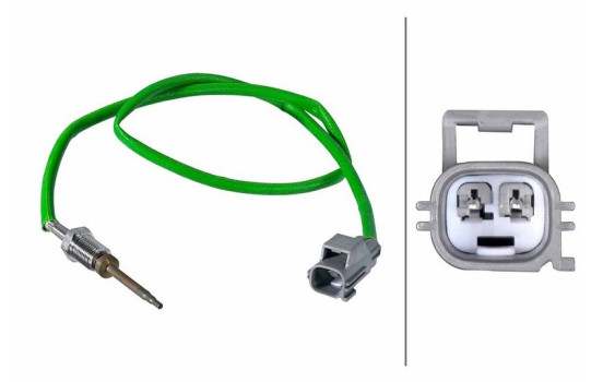 Sensor, exhaust gas temperature